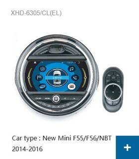 Xhd-6305cl Xhd Android Radio Stereo For Bmw Mini F55 F56 Nbt System Qualcomm New