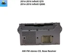 259151PP0E 2014 2015 2016 Infiniti QX80 Q70 Am Fm Cd Radio Player. Fixed Price $99.00.