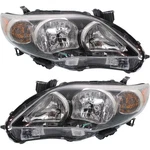 Headlights Set Halogen Fits 2011-2013 Toyota Corolla Sedan. Fixed Price $181.97.