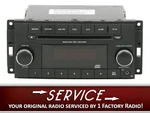Remanufacture Service For 2012-2016 Dodge Caravan Radio Am Fm Cd P05091301AA. Fixed Price $157.25.