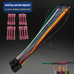 New Wire Harness For Jvc KD-R310 KDR310 Car Receiver Kit With Connectors. Fixed Price $10.95.