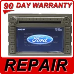 Ford Lincoln Mercury Navigation Gps Radio 6 Cd Changer Repair Only Fix Service. Fixed Price $190.40.