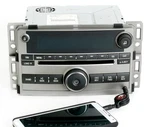 Chevy Malibu 2008 Gray Radio Am Fm 6 Disc Cd Player W Aux Input - 25842775. Fixed Price $174.25.