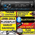 Plug Play Fits Harley 98-2013 Pioneer Bluetooth Usb Aux Car Radio Stereo Pkg. Fixed Price $379.99.