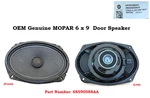 New Oem 6" X 9" Harmon Kardon Speaker 2012-2025 Jeep Dodge Chrysler 68590588AA. Fixed Price $53.00.