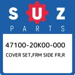 47100-20K00-000 Suzuki Cover Set,frm Side Fr,r 4710020K00000, New Genuine Oem Pa. Fixed Price $55.14.