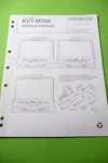Service Manual For Kenwood KVT-M700, Original. Fixed Price $14.88.