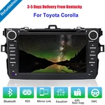 For Toyota Corolla 2007-2011 8"CAR Stereo Radio Gps Navi Cd Dvd Player Bluetooth. Fixed Price $113.99.