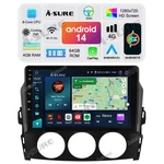 8CORE 4+64G Android Stereo Gps Radio Carplay For Mazda MX-5 Miata 2005-14. Fixed Price $154.95.