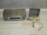 1955 1956 Chevrolet Bel Air 150 210 987088 Am Radio Parts, Tuner, Tubes, Cover. Fixed Price $50.00.