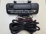 Backup Camera For Toyota Tundra 07-13 With Pioneer Sony Jvc Alpine Android Radio. Fixed Price $123.49.