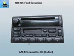 4C3T18C868AB 00 To 05 Excursion Stereo Radio Control Am/fm Cassette, Cd Player. Fixed Price $89.10.