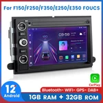 7" Radio Stereo Carplay 2004-2008 Ford F150/250/350 Android Gps Bt Navi. Fixed Price $149.99.