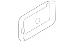 Genuine Nissan Exterior Door Handle Gasket 90682-3LM0D. Fixed Price $16.37.