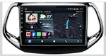 4+64G Car Radio For Jeep Compass 2017-2020: 10INCH 1280 * 800HD Touch Screen. Fixed Price $95.99.