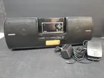 Sirius SP5TK1C Satellite Radio Boombox SUBX2 With Antenna & Power Cable Black. Fixed Price $85.46.