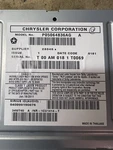 09-14 Chrysler Jeep Dodge Nav Sirius Radio Cd Dvd Rhb Mygig Uconnect / Low Speed. Fixed Price $295.00.