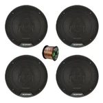 2 Pair (qty 4) Of Blaupunkt BPS-ES650 6.5" 60W Speaker W/ Feet 16 Gauge Wire. Fixed Price $92.49.