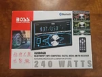 Boss Audio 820BRGB Car Stereo, Double Din, Bluetooth, Mechless, 240 Watts, New. Fixed Price $79.99.