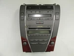 2007 Lexus ES350 Radio Receiver Face ID#P1808 Disc Type 86120-33710. Fixed Price $123.99.