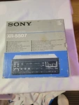Vintage Nos Sony XR-5507 Car Cassette Player Pullout New Box. Fixed Price $299.00.