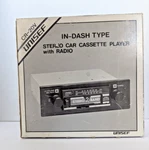 New Vintage Unisef CR-20V Dash Cassette Player Radio Box. Fixed Price $50.75.