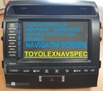 2008-2014 Toyota Land Cruiser Navigation Touchscreen Lcd Repair Service. Fixed Price $750.00.