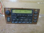 01 Lexus ES300 Radio Stereo Cassette Player Receiver Am Fm 8612033320 Rl. Fixed Price $29.00.