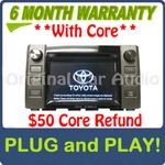 14-19 Toyota Tundra Oem Navigation Bluetooth MP3 Cd Xm Hd Radio Receiver. Fixed Price $325.00.