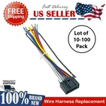 Lot Of 10-100PC Wire Harness For Jvc KW-V20BT KW-V21BT KW-AV50 KW-AV60BT Car. Fixed Price $99.95.