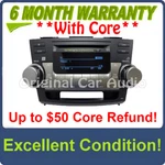 Toyota Highlander Jbl Radio 6 Disc Changer MP3 Cd Player A518AY Factory Oem. Fixed Price $445.00.