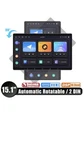 Joying 15.1 Inch Automatic Rotatable Touchscreen Double Din Android 12 Car Radio. Fixed Price $550.00.