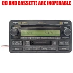 2003-2004 Toyota Sequoia Stereo Radio Cd Cassette Player 86120-0C121 A56835 Oem. Fixed Price $101.37.