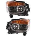 Headlights Headlamps Set For 2008-2015 Nissan Armada Left And Right Pair. Fixed Price $189.79.