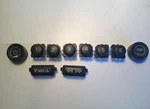Gm Delco Cd Radio Partial Knob & Button Set.stereo Worn? Solve Wear W/ Oem Parts. Fixed Price $15.00.