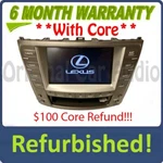 Refurbished Lexus IS250 Navigation Monitor W/ Climate Controls Touch Screen. Fixed Price $452.20.