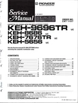 Pioneer KEH-9696TR, Cassette Car Stereo Fm/am Elect Tuner Service Manual. Fixed Price $20.00.