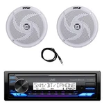 Jvc KD-X38MBS Marine Stereo Bluetooth Receiver, 2X 5.25" 180W Speakers, Antenna. Fixed Price $169.00.