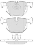 Remax FBP-1667 Brake Pad Set, Disc For Bmw. Fixed Price $26.12.