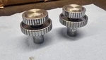 77 86 Ford Truck F150 Continental Dash Chrome Top Radio Knobs SET--D70A-18A932. Fixed Price $64.50.