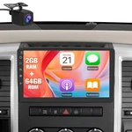 Junsun 4CORE 64GB Car Radio Stereo 10 Inch Touch Screen For Dodge Ram 1500 25.... Fixed Price $235.80.