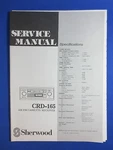Sherwood CRD-165 Cassette Car Audio Service Manual Original Factory Issue. Fixed Price $16.64.