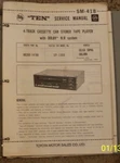 Fujitsu Ten Service Manual SM-418 Toyota Celica Corolla Car Stereo 1982. Fixed Price $11.00.