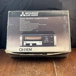Mitsubishi Car Audio CX-21EM Dimmer Control Auto Reverse Stereo Cassette Deck. Fixed Price $25.00.