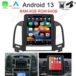 64GB For Hyundai Santa Fe 2006-2012 Android 13 Gps Navi Radio Stereo Carplay. Fixed Price $164.99.