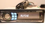 Alpine CDA-9856 Receiver, MP3, Sat, Hd Radio, Auxiliary Cable Iphone/ipod. Fixed Price $55.00.
