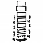 Metra 99-4644 Installation For Gm Premium Multi-kit With Mounting Brackets. Fixed Price $39.00.