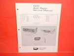 1970 Dodge Challenger Super Bee Charger Barracuda Bendix Am Radio Service Manual. Fixed Price $34.99.