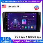 For Mercedes Benz Ml/gl W164 X164 2005-2012 6+128GB Carplay Stereo Radio Android. Fixed Price $229.99.