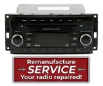 Remanufacture Service For 2015-17 Jeep Wrangler Radio Am Fm Cd P05091164AC. Fixed Price $157.25.